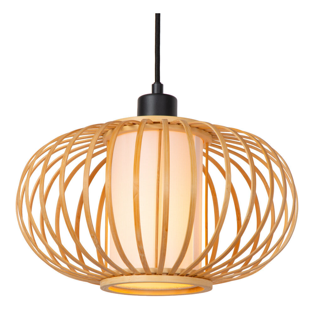 Lucide THULINE - Hanglamp - 1xE27 - Lichte houtlook - Essential Lucide THULINE - Hanglamp - 1xE27 - Lichte houtlook - Essential