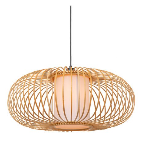 Lucide THULINE - Hanglamp - 1xE27 - Lichte houtlook - Essential Lucide THULINE - Hanglamp - 1xE27 - Lichte houtlook - Essential