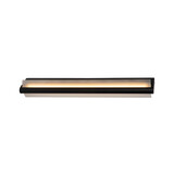 Lucide WANDA - Wandlamp Badkamer - LED - 1x19W 3000K - IP44 - Zwart