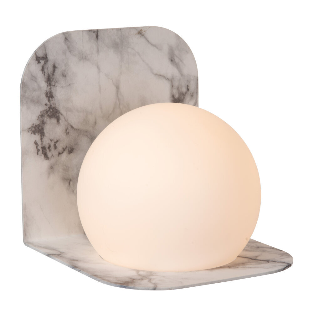 Lucide DAVY - Wandlamp Badkamer - 1xG9 - IP44 - Grijs Lucide DAVY - Wandlamp Badkamer - 1xG9 - IP44 - Grijs