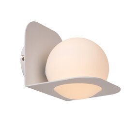 Lucide DAVY - Wandlamp Badkamer - 1xG9 - IP44 - Wit Lucide DAVY - Wandlamp Badkamer - 1xG9 - IP44 - Wit