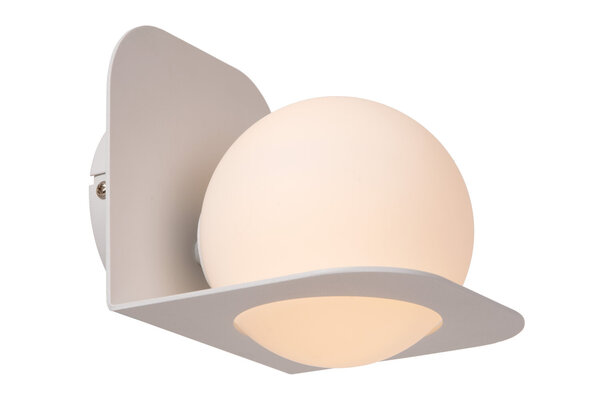 Lucide DAVY - Wandlamp Badkamer - 1xG9 - IP44 - Wit Lucide DAVY - Wandlamp Badkamer - 1xG9 - IP44 - Wit