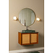 Lucide DAVY - Wandlamp Badkamer - 1xG9 - IP44 - Wit Lucide DAVY - Wandlamp Badkamer - 1xG9 - IP44 - Wit
