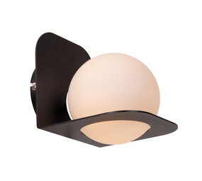 Lucide DAVY - Wandlamp Badkamer - 1xG9 - IP44 - Zwart Lucide DAVY - Wandlamp Badkamer - 1xG9 - IP44 - Zwart