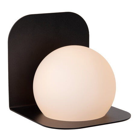 Lucide DAVY - Wandlamp Badkamer - 1xG9 - IP44 - Zwart Lucide DAVY - Wandlamp Badkamer - 1xG9 - IP44 - Zwart