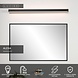 Lucide ALEXA - Wandlamp Badkamer - LED - 1x13W 2700K - IP44 - Zwart