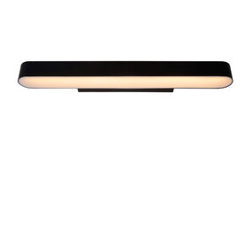 Lucide MADELON - Wandlamp Badkamer - LED - 1x9W 2700K - IP44 - Zwart Lucide MADELON - Wandlamp Badkamer - LED - 1x9W 2700K - IP44 - Zwart