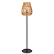 Lucide NERIDA - Vloerlamp Binnen/Buiten - Ø 35 cm - 1xE27 - IP44 - Naturel