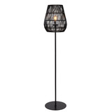 Lucide NERIDA - Vloerlamp Binnen/Buiten - Ø 35 cm - 1xE27 - IP44 - Zwart