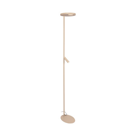 Lucide ORTOLAN - Vloerlamp - LED Dimb. - CCT - 2700K/4000K - Taupe - Essential Lucide ORTOLAN - Vloerlamp - LED Dimb. - CCT - 2700K/4000K - Taupe - Essential