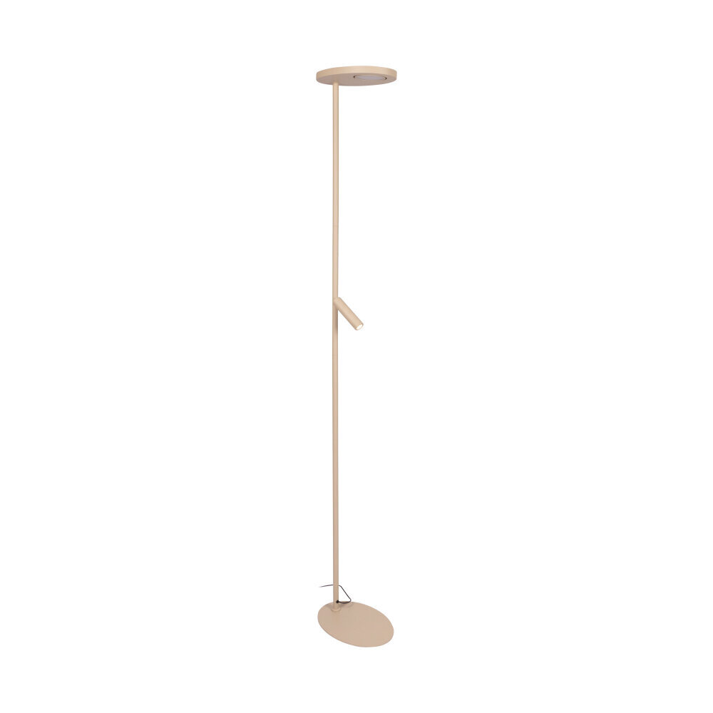 Lucide ORTOLAN - Vloerlamp - LED Dimb. - CCT - 2700K/4000K - Taupe - Essential Lucide ORTOLAN - Vloerlamp - LED Dimb. - CCT - 2700K/4000K - Taupe - Essential