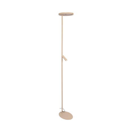 Lucide ORTOLAN - Vloerlamp - LED Dimb. - CCT - 2700K/4000K - Taupe - Essential Lucide ORTOLAN - Vloerlamp - LED Dimb. - CCT - 2700K/4000K - Taupe - Essential