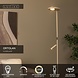 Lucide ORTOLAN - Vloerlamp - LED Dimb. - CCT - 2700K/4000K - Taupe - Essential Lucide ORTOLAN - Vloerlamp - LED Dimb. - CCT - 2700K/4000K - Taupe - Essential