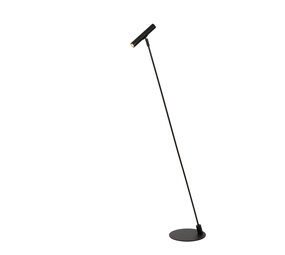 Lucide ALEC - Vloerlamp - LED 3 StepDim - G9 - 1x3W 2700K - Inclusief omwisselbare ringen - Zwart