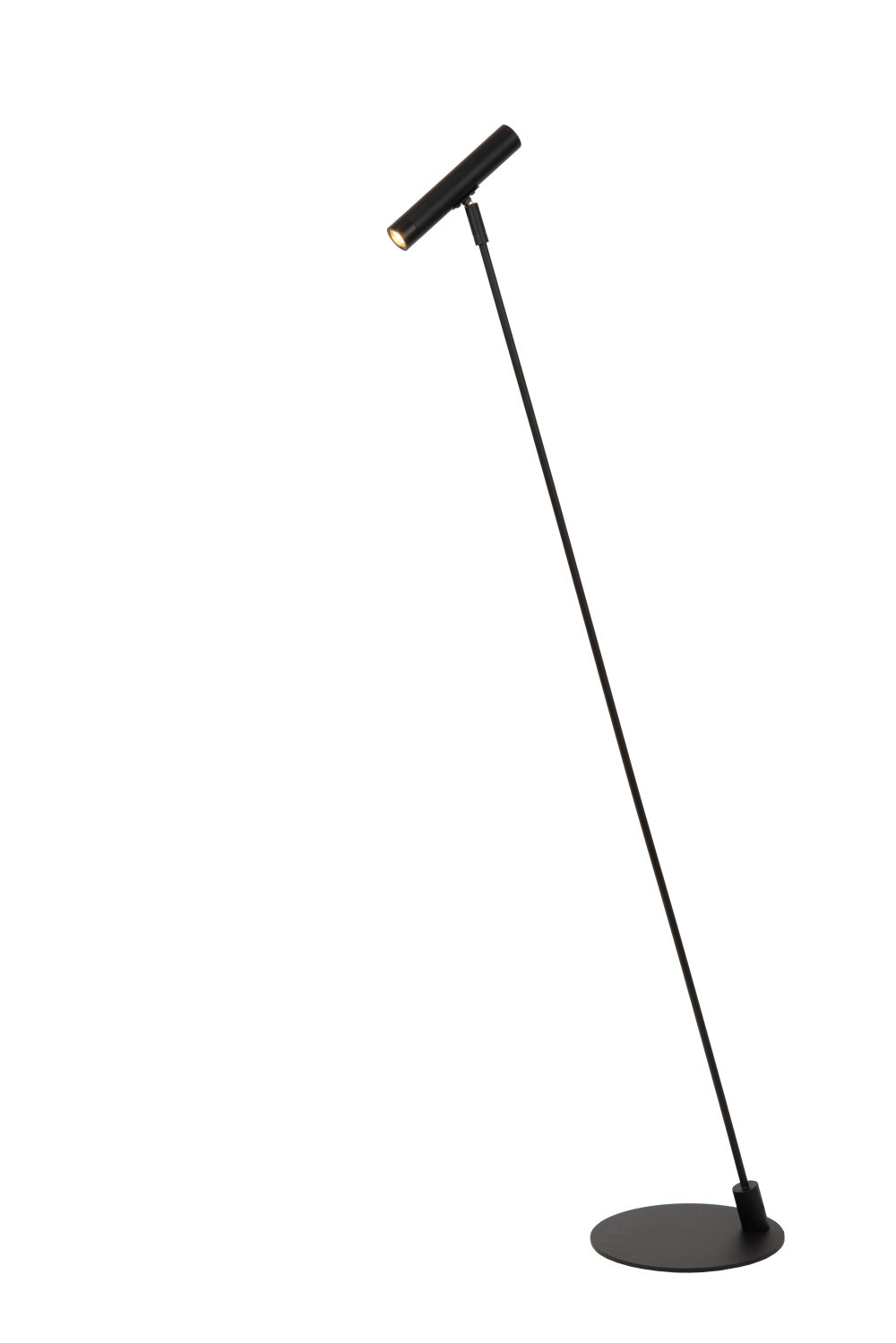 Lucide ALEC - Vloerlamp - LED 3 StepDim - G9 - 1x3W 2700K - Inclusief omwisselbare ringen - Zwart