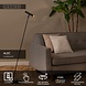 Lucide ALEC - Vloerlamp - LED 3 StepDim - G9 - 1x3W 2700K - Inclusief omwisselbare ringen - Zwart Lucide ALEC - Vloerlamp - LED 3 StepDim - G9 - 1x3W 2700K - Inclusief omwisselbare ringen - Zwart