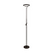 Lucide CELESTE - Vloerlamp - Ø 28 cm - LED Dimb. - 2700K - Zwart - Essential