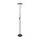 Lucide CELESTE - Vloerlamp - Ø 28 cm - LED Dimb. - 2700K - Zwart - Essential