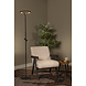 Lucide CELESTE - Vloerlamp - Ø 28 cm - LED Dimb. - 2700K - Zwart - Essential