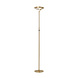 Lucide CELESTE - Vloerlamp - Ø 28 cm - LED Dimb. - 1x21W 2700K - Mat Goud / Messing