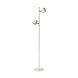 Lucide SKANSKA - Vloerlamp - LED 3 StepDim - 2x5W 3000K - Wit