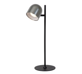 Lucide SKANSKA RECH - Oplaadbare Bureaulamp Binnen/Buiten - Accu/Batterij - LED Dimb. - CCT - 1x3W 3000K/6000K - IP44 - Grijs ijzer Lucide SKANSKA RECH - Oplaadbare Bureaulamp Binnen/Buiten - Accu/Batterij - LED Dimb. - CCT - 1x3W 3000K/6000K - IP44 - Grijs ijzer