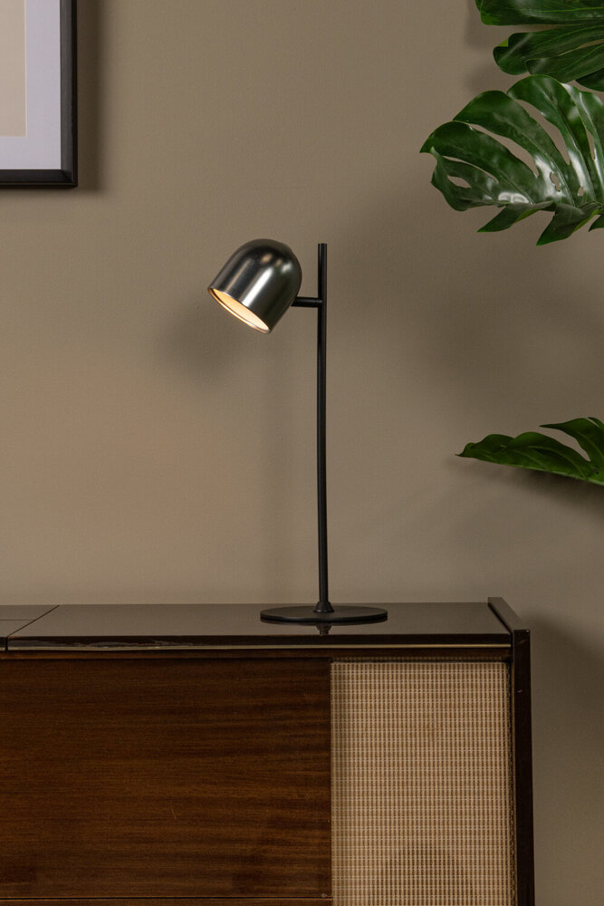 Lucide SKANSKA RECH - Oplaadbare Bureaulamp Binnen/Buiten - Accu/Batterij - LED Dimb. - CCT - 1x3W 3000K/6000K - IP44 - Grijs ijzer Lucide SKANSKA RECH - Oplaadbare Bureaulamp Binnen/Buiten - Accu/Batterij - LED Dimb. - CCT - 1x3W 3000K/6000K - IP44 - Grijs ijzer