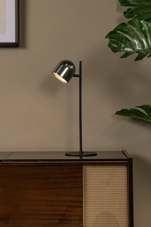 Lucide SKANSKA RECH - Oplaadbare Bureaulamp Binnen/Buiten - Accu/Batterij - LED Dimb. - CCT - 1x3W 3000K/6000K - IP44 - Grijs ijzer Lucide SKANSKA RECH - Oplaadbare Bureaulamp Binnen/Buiten - Accu/Batterij - LED Dimb. - CCT - 1x3W 3000K/6000K - IP44 - Grijs ijzer