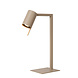 Lucide LESLEY - Bureaulamp - 1xGU10 (MR16) - Taupe Lucide LESLEY - Bureaulamp - 1xGU10 (MR16) - Taupe
