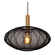 Lucide CORINA - Hanglamp - Ø 50 cm - 1xE27 - Zwart Lucide CORINA - Hanglamp - Ø 50 cm - 1xE27 - Zwart