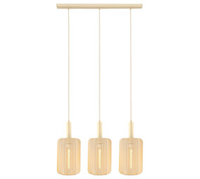 Lucide CORINA - Hanglamp - 3xE27 - Beige