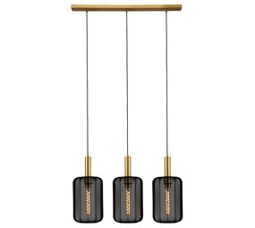 Lucide CORINA - Hanglamp - 3xE27 - Zwart Lucide CORINA - Hanglamp - 3xE27 - Zwart