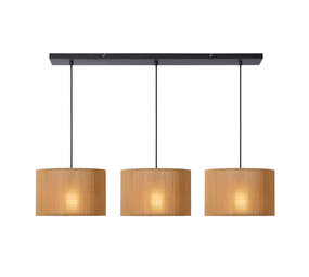 Lucide MAGIUS - Hanglamp - 3xE27 - Naturel