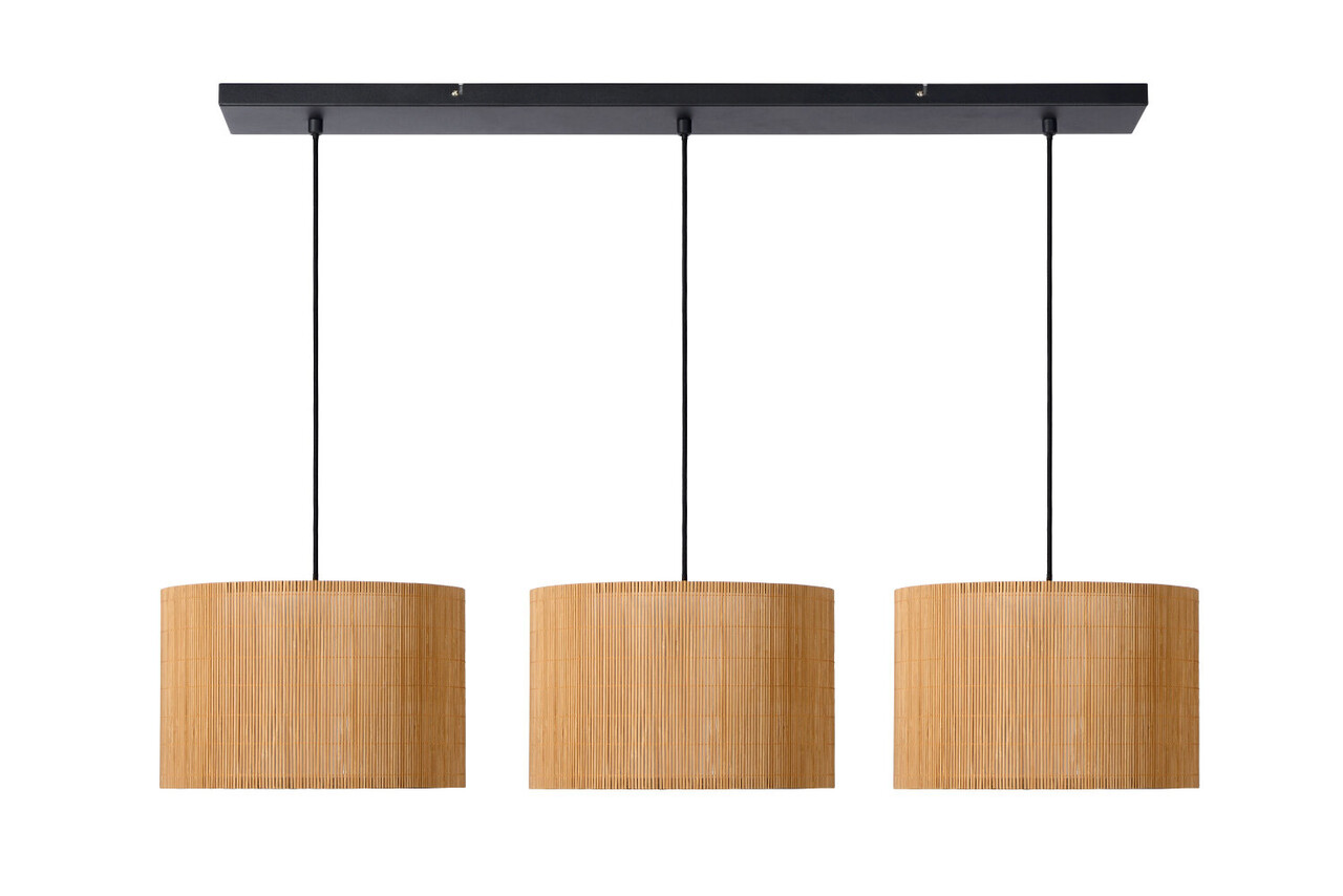 Lucide MAGIUS - Hanglamp - 3xE27 - Naturel Lucide MAGIUS - Hanglamp - 3xE27 - Naturel