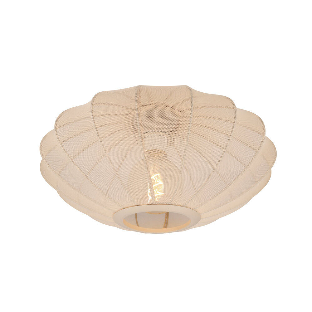 Lucide CORINA - Plafonnière - Ø 40 cm - 1xE27 - Beige
