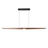 Lucide HALMSTAD - Hanglamp - LED Dimb. - CCT - 1x28W 2200K/4000K - Donkere Houtlook - Vibes Lucide HALMSTAD - Hanglamp - LED Dimb. - CCT - 1x28W 2200K/4000K - Donkere Houtlook - Vibes