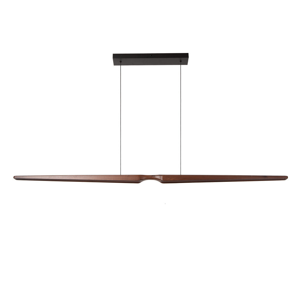 Lucide HALMSTAD - Hanglamp - LED Dimb. - CCT - 1x28W 2200K/4000K - Donkere Houtlook - Vibes Lucide HALMSTAD - Hanglamp - LED Dimb. - CCT - 1x28W 2200K/4000K - Donkere Houtlook - Vibes