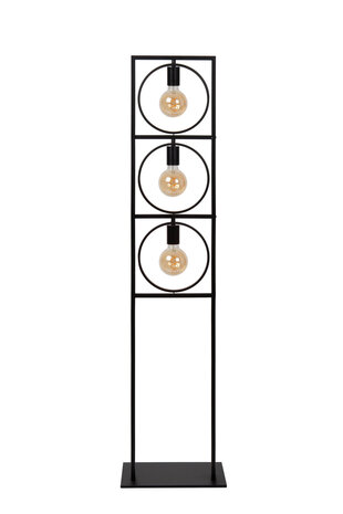 Lucide SUUS - Vloerlamp - 3xE27 - Zwart Lucide SUUS - Vloerlamp - 3xE27 - Zwart