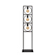 Lucide SUUS - Vloerlamp - 3xE27 - Zwart Lucide SUUS - Vloerlamp - 3xE27 - Zwart