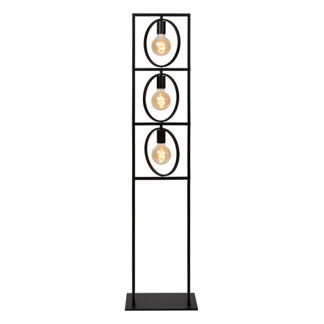 Lucide SUUS - Vloerlamp - 3xE27 - Zwart Lucide SUUS - Vloerlamp - 3xE27 - Zwart