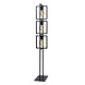 Lucide LUUK - Vloerlamp - 3xE27 - Zwart