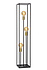 RUBEN - Vloerlamp - 3xE27 - Zwart RUBEN - Vloerlamp - 3xE27 - Zwart