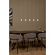 Lucide BERLIANE - Hanglamp - LED Dimb. - 5x4W 2700K - Met vervangbare LED-module - Transparant - Essential