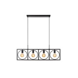 Lucide SUUS - Hanglamp - 4xE27 - Zwart Lucide SUUS - Hanglamp - 4xE27 - Zwart