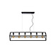 Lucide FABIAN - Hanglamp - 6xE27 - Zwart Lucide FABIAN - Hanglamp - 6xE27 - Zwart