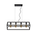 Lucide FABIAN - Hanglamp - 4xE27 - Zwart Lucide FABIAN - Hanglamp - 4xE27 - Zwart