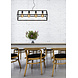 Lucide FABIAN - Hanglamp - 4xE27 - Zwart Lucide FABIAN - Hanglamp - 4xE27 - Zwart