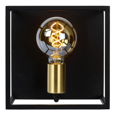 Lucide RUBEN - Wandlamp - 1xE27 - Zwart Lucide RUBEN - Wandlamp - 1xE27 - Zwart