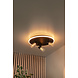 Lucide EVERINA - Plafonnière - Ø 40 cm - LED Dimb. - CCT - 2200K/6500K - Zwart - Essential