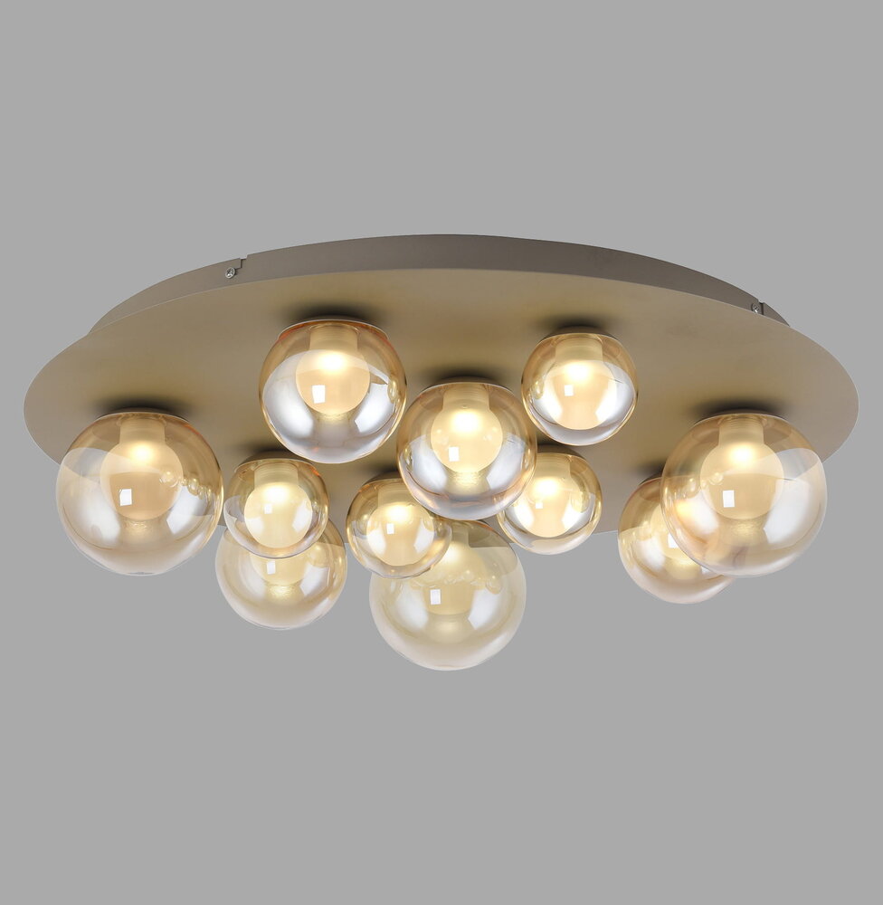 Neuhaus PURE Plafondlamp Popup 11 lichts Ø 60 cm champagne Neuhaus PURE Plafondlamp Popup 11 lichts Ø 60 cm champagne